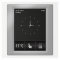 RF Touch-W - Frame color: Nickel (metal), Interframe color: Gray metallic, Back cover color: White