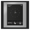 RF Touch-W - Frame color: Glass, Interframe color: Gray metallic, Back cover color: White