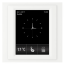 RF Touch-W - Frame color: Glass, Interframe color: Gray metallic, Back cover color: White