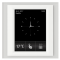 RF Touch-W - Frame color: Glass, Interframe color: Gray metallic, Back cover color: White