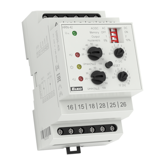 HRN-42 - Power voltage: 24 V AC/DC