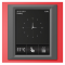 RF Touch-W - Frame color: Glass, Interframe color: Gray metallic, Back cover color: White