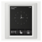 RF Touch-W - Frame color: Glass, Interframe color: Gray metallic, Back cover color: White