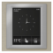RF Touch-W - Frame color: Black (plastic), Interframe color: White, Back cover color: Dark grey