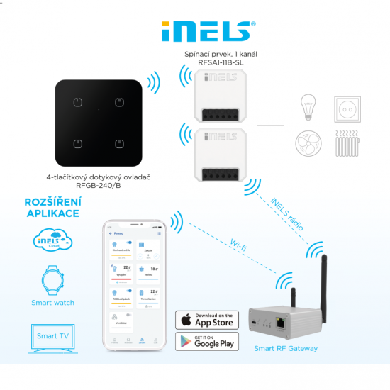 WSL-24-BR WIRELESS SWITCH - luxury