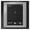 RF Touch-W - Frame color: Glass, Interframe color: Gray metallic, Back cover color: White