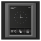 RF Touch-W - Frame color: Glass, Interframe color: Gray metallic, Back cover color: White