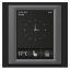 RF Touch-W - Frame color: Black (plastic), Interframe color: Dark grey, Back cover color: White