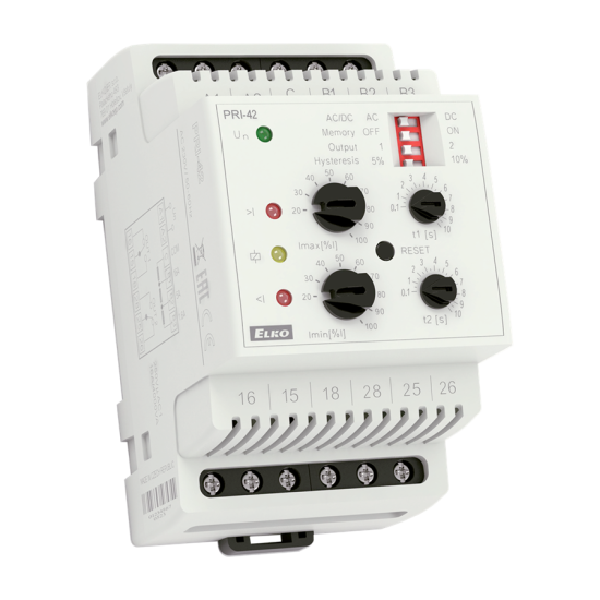 PRI-42 - Power voltage: 230 V AC