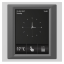 RF Touch-W - Frame color: Aluminium (metal), Interframe color: Dark grey, Back cover color: Light grey