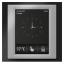 RF Touch-W - Frame color: Nickel (metal), Interframe color: Gray metallic, Back cover color: Ivory