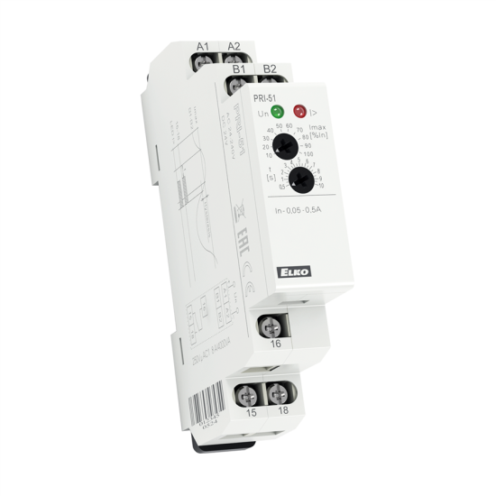 PRI-51 - Monitored current range: 1 A