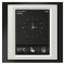 RF Touch-W - Frame color: Glass, Interframe color: Gray metallic, Back cover color: White