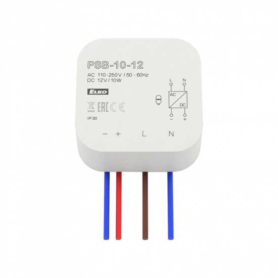 PSB-10 - Output voltage: 12 V DC